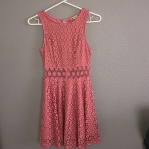 Coral Pink Dress